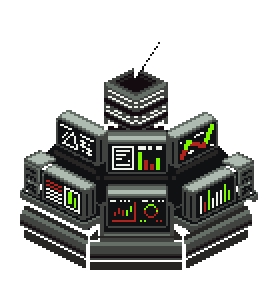 Animated spaceport partner logo